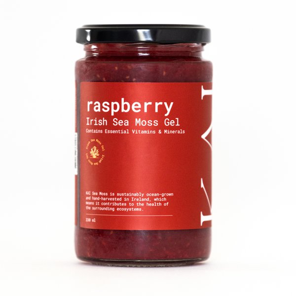 KAI Sea Moss Gel jar — Raspberry flavour