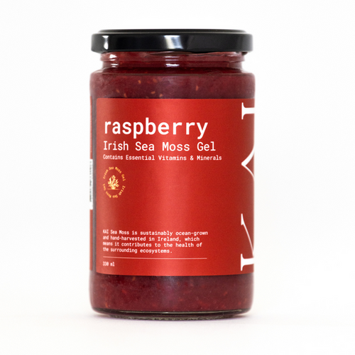 KAI Sea Moss Gel jar — Raspberry flavour